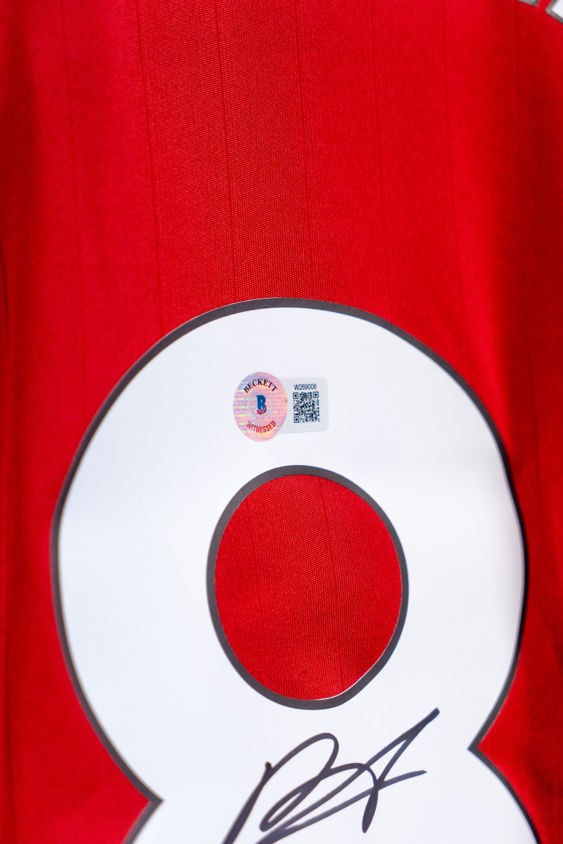 Signert Bruno Fernandes Man Utd 22/23 Hjemmedrakt