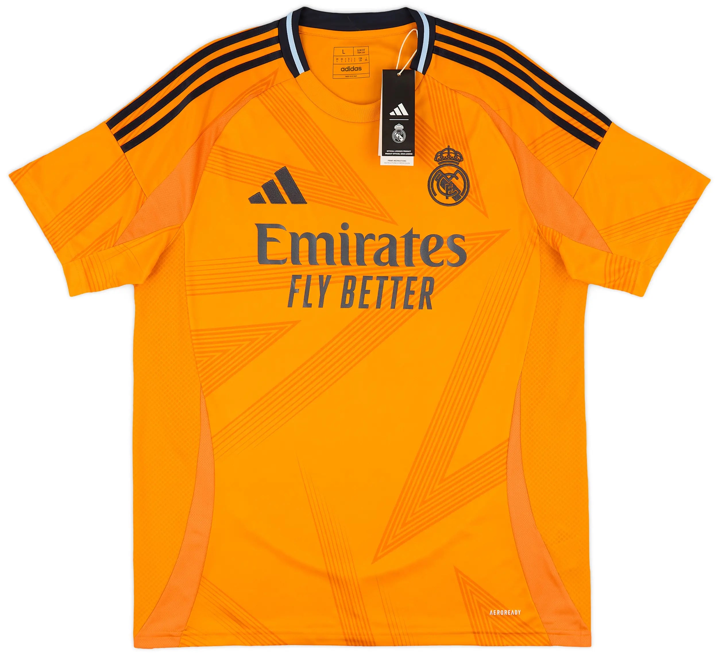 2024-25 Real Madrid Borte Player Issue drakt Vini Jr #7