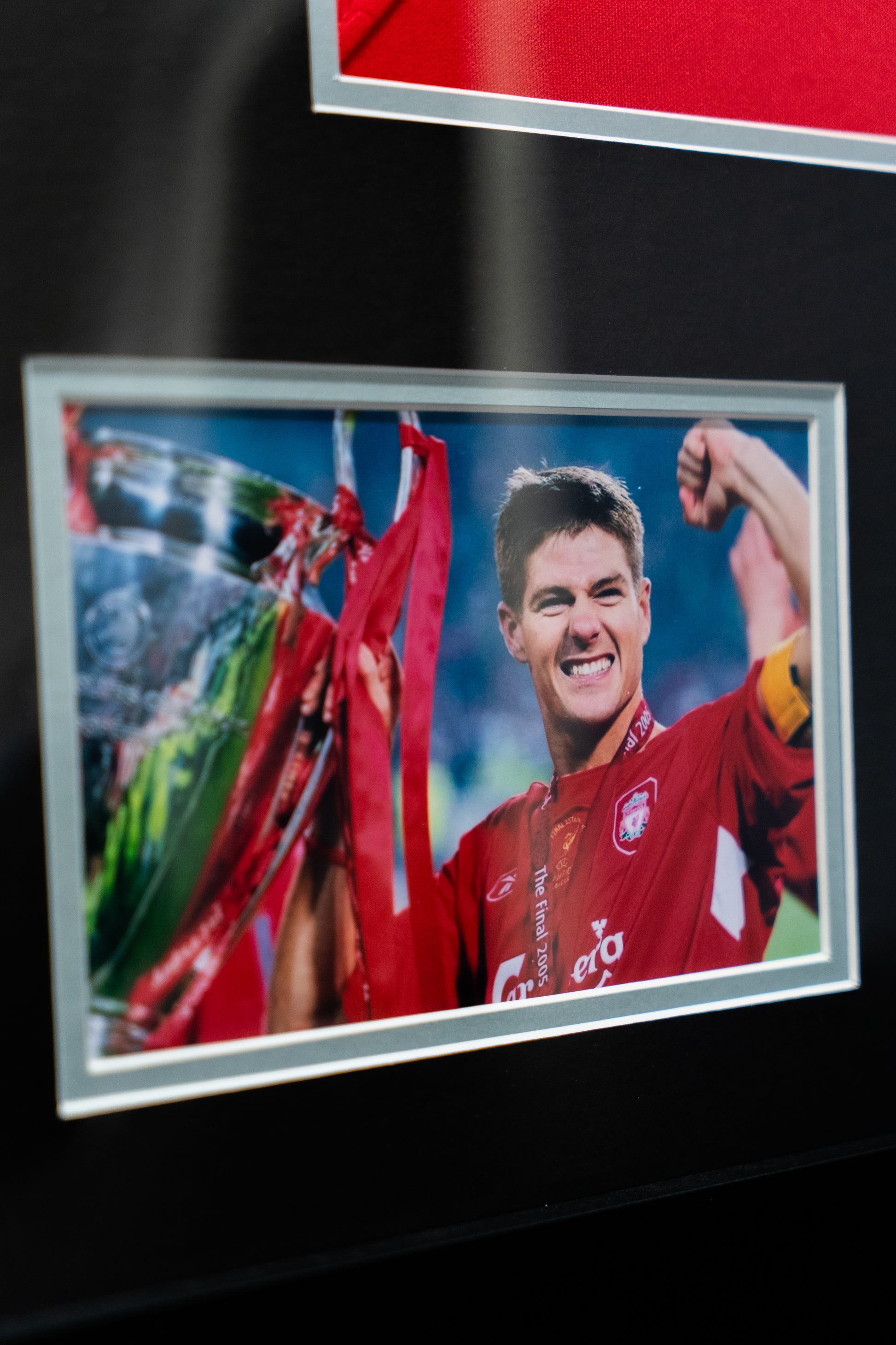 Signert Steven Gerrard Liverpool drakt - CL Finale Instanbul 2005