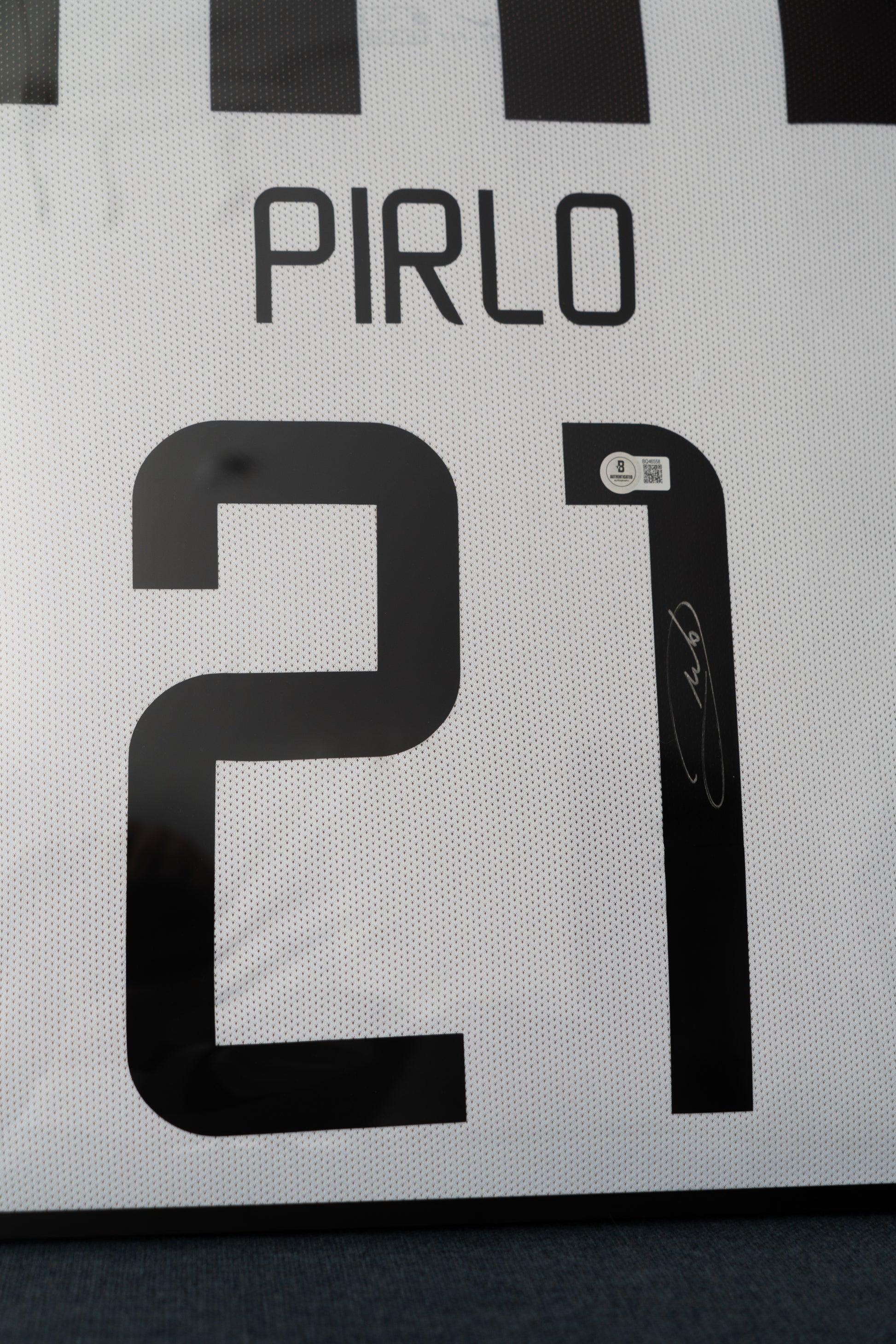 Signert Andrea Pirlo Juventus hjemmedrakt