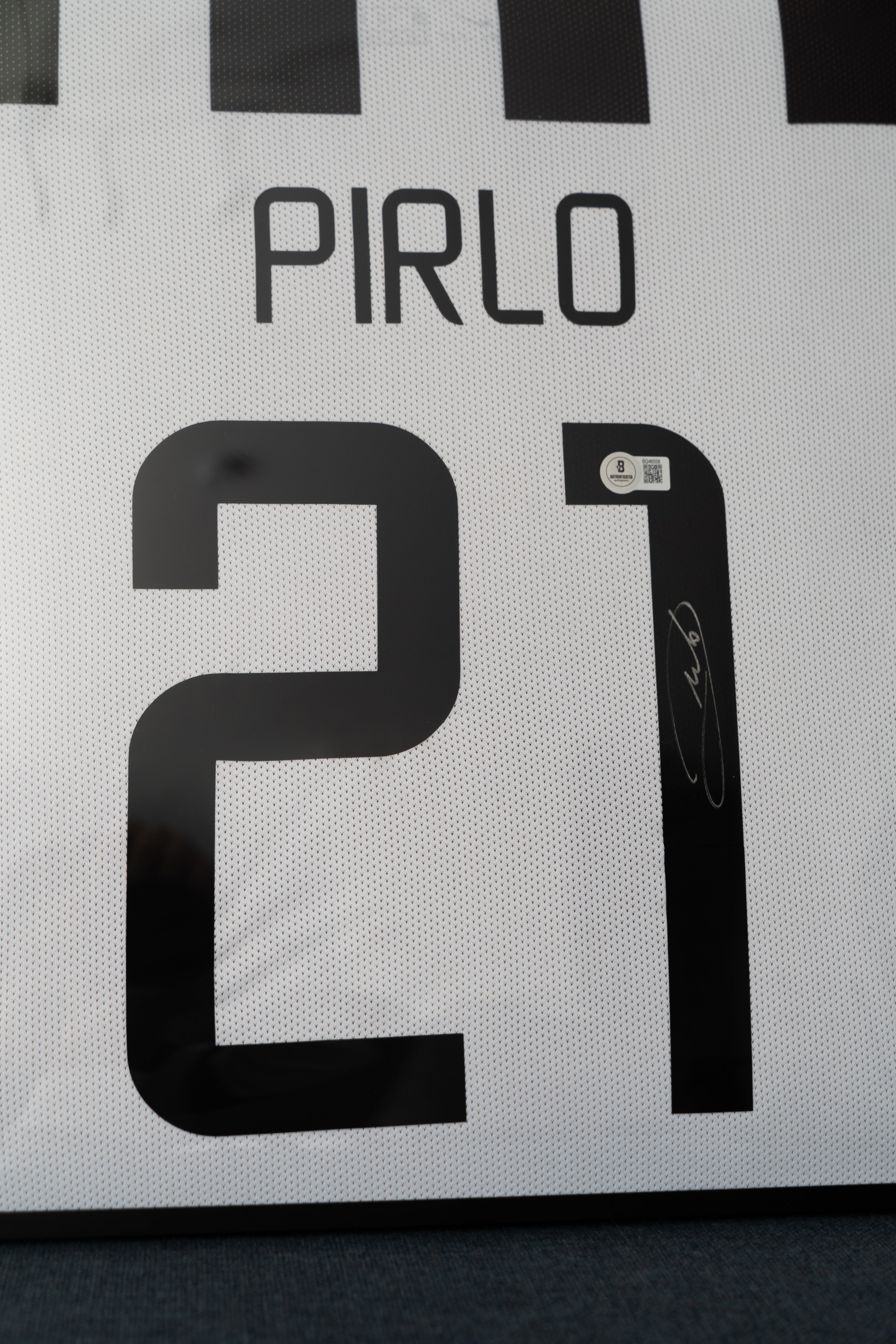 Signert Andrea Pirlo Juventus hjemmedrakt