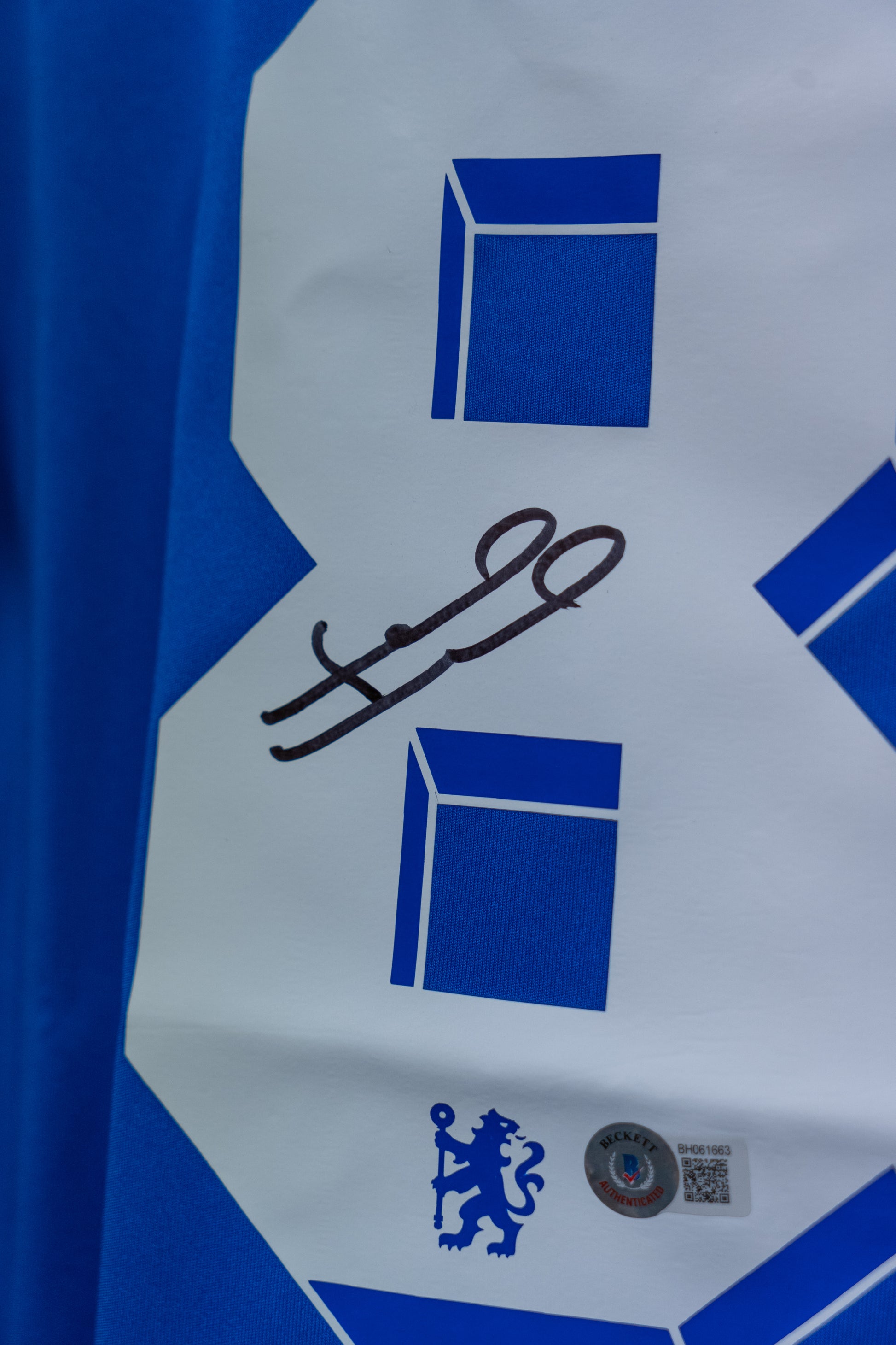 Signert Lampard Chelsea drakt - CL Finale Munich 2012