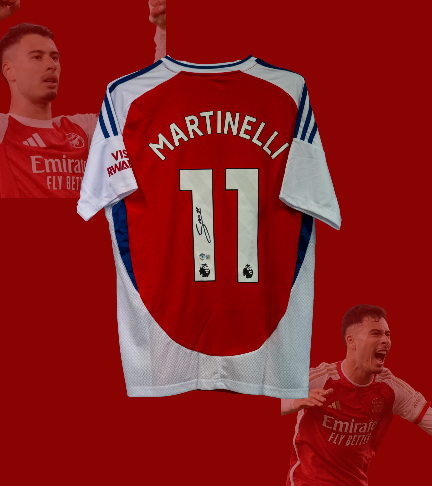 Signert Gabriel Martinelli hjemmedrakt 24/25