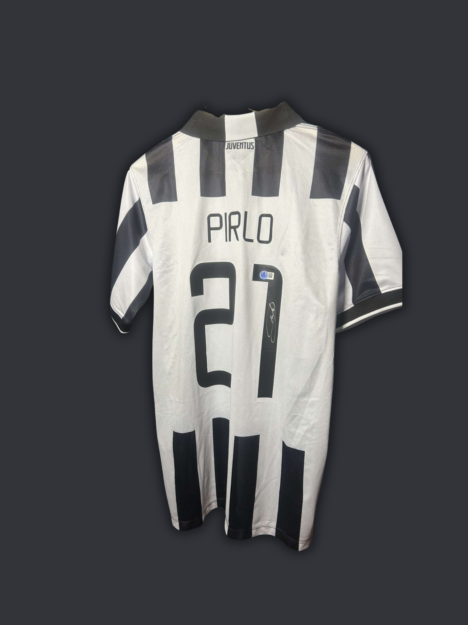 Signert Andrea Pirlo Juventus hjemmedrakt