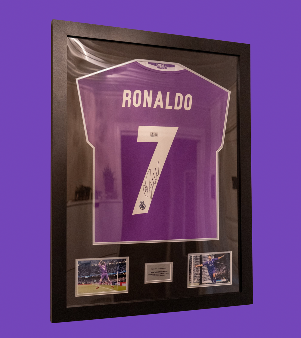 Cristiano Ronaldo Signert  Real Madrid drakt - CL Finale 2017