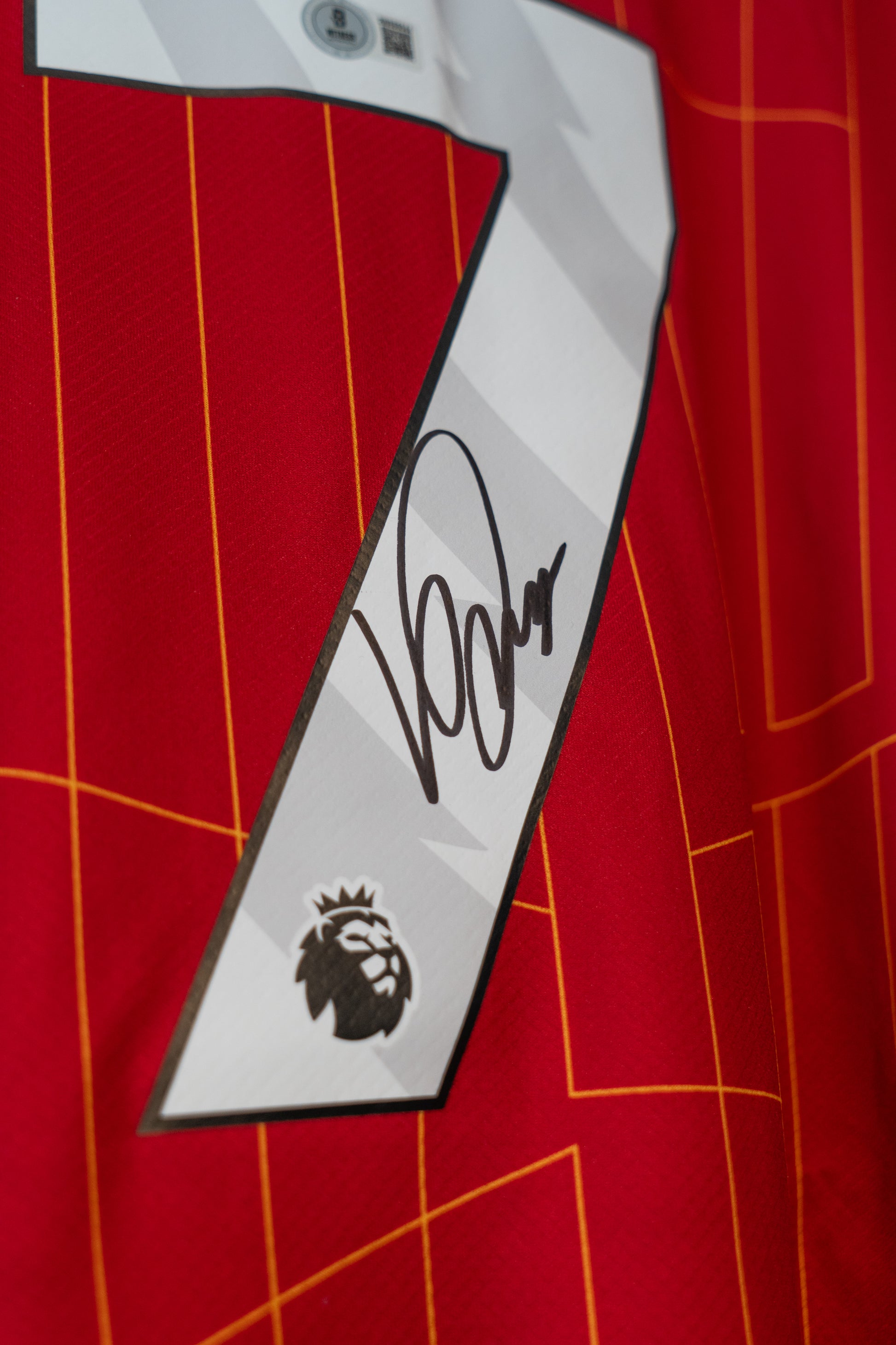 Signert Luis Diaz Liverpool Drakt