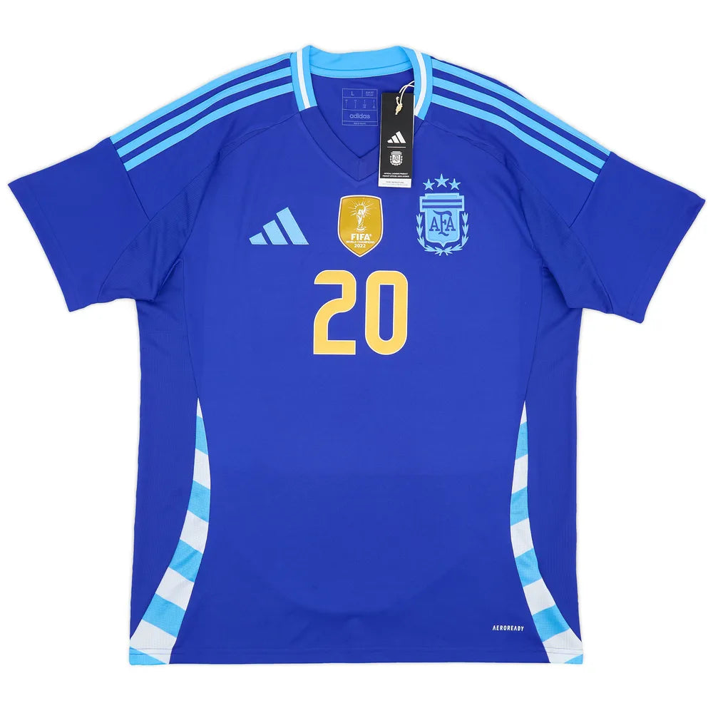 Argentina Mac Allister #20 2024-25, Borte