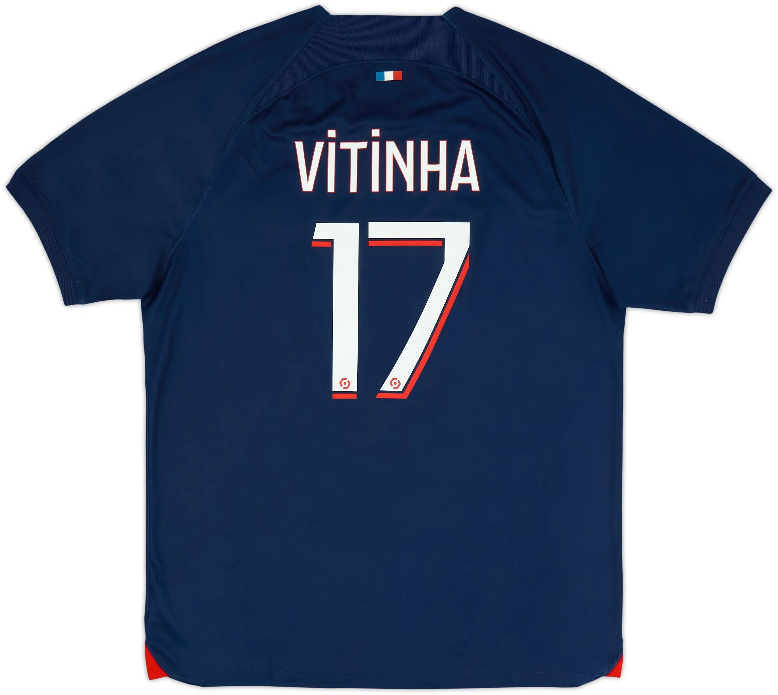 2023-24 Paris Saint-Germain Hjemme drakt Vitinha #17
