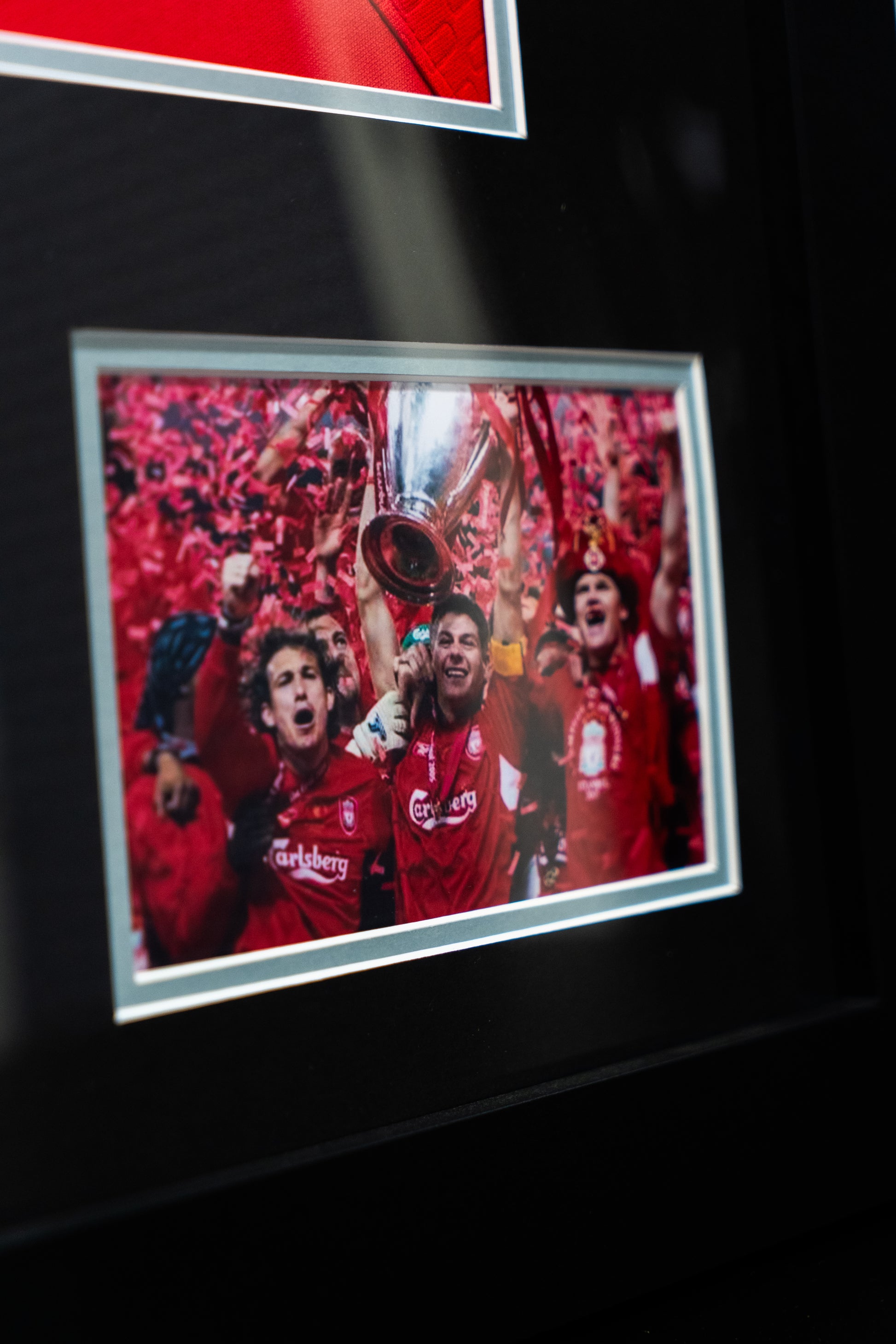 Signert Steven Gerrard Liverpool drakt - CL Finale Instanbul 2005