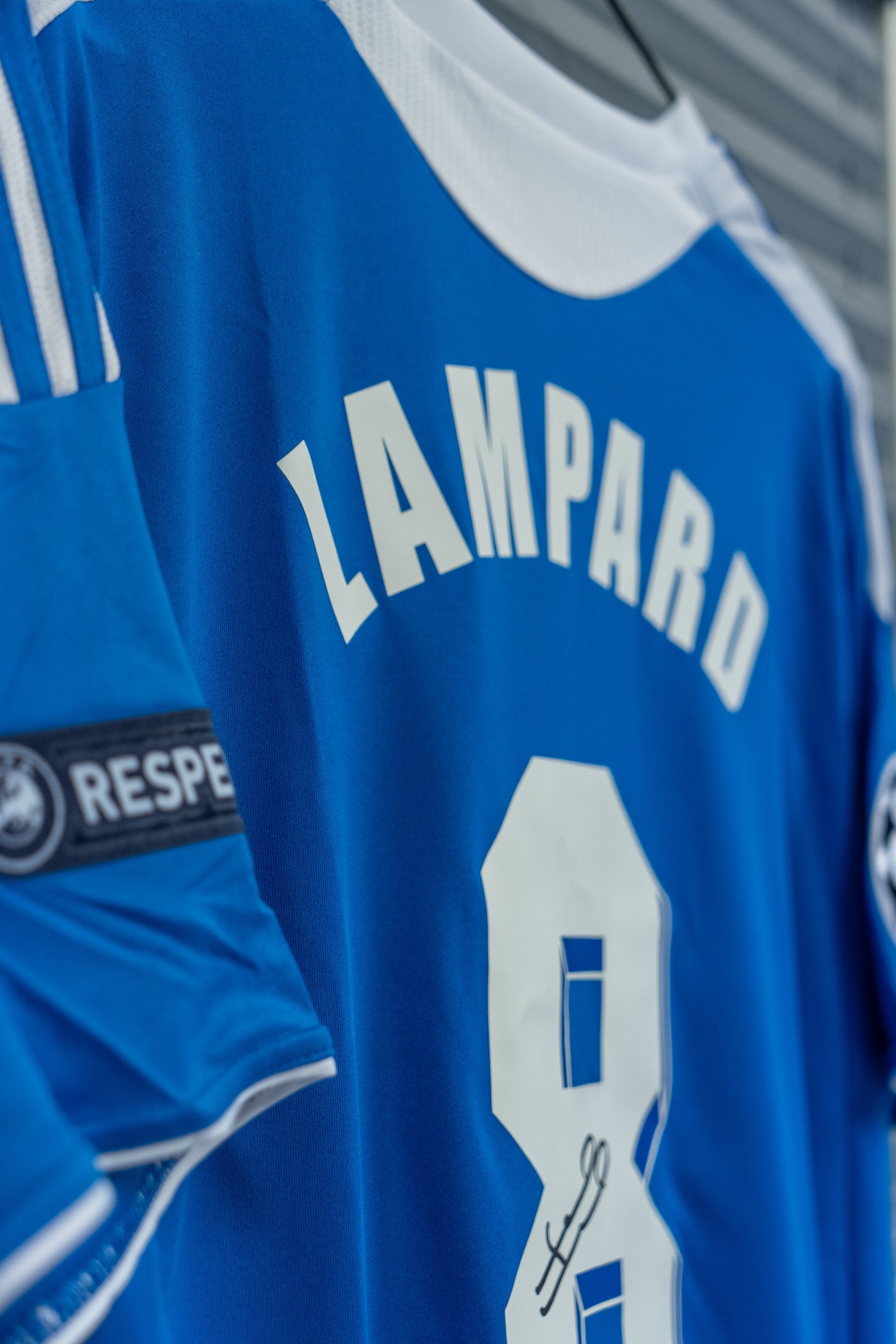 Signert Lampard Chelsea drakt - CL Finale Munich 2012