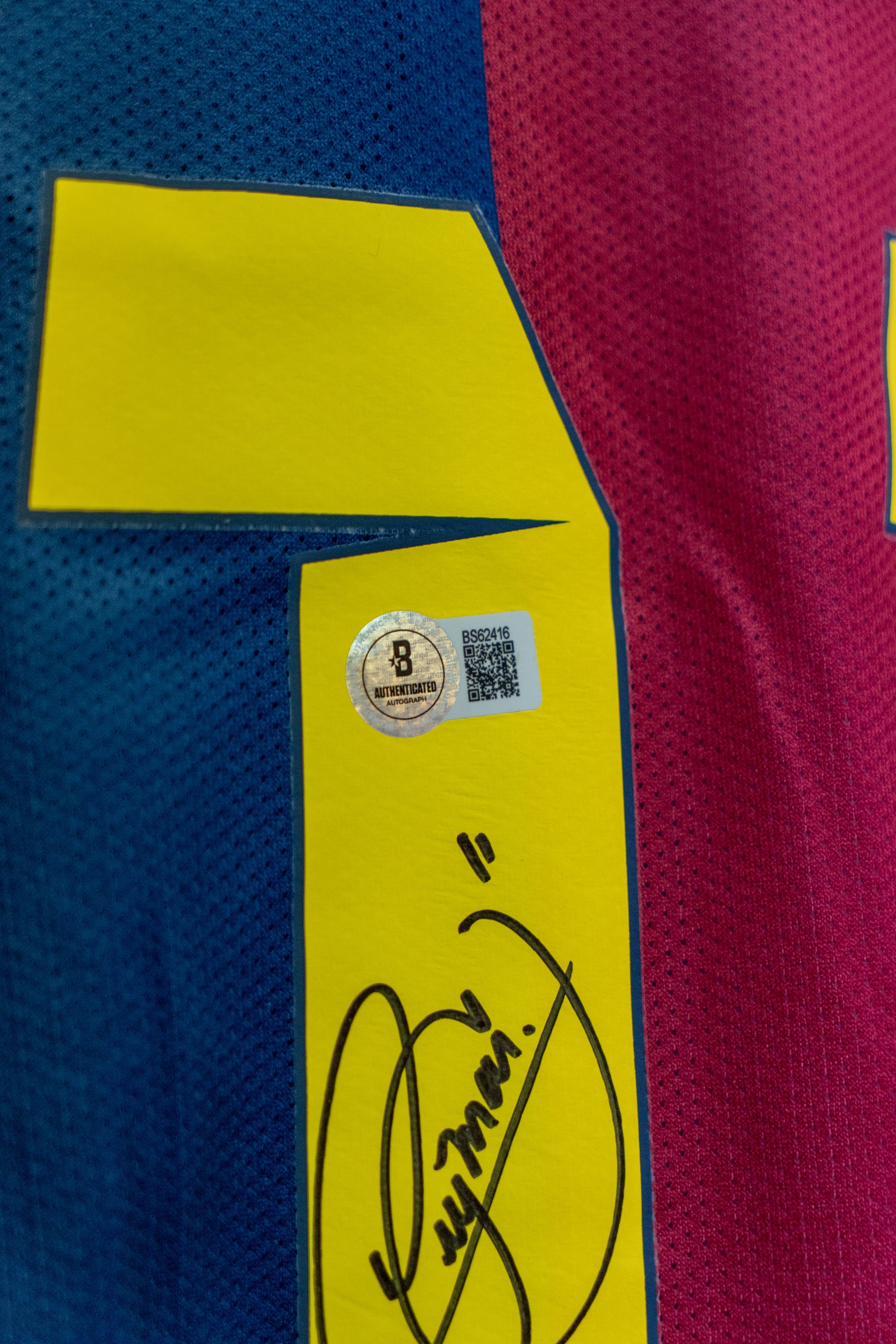 Signert Neymar Barcelona drakt