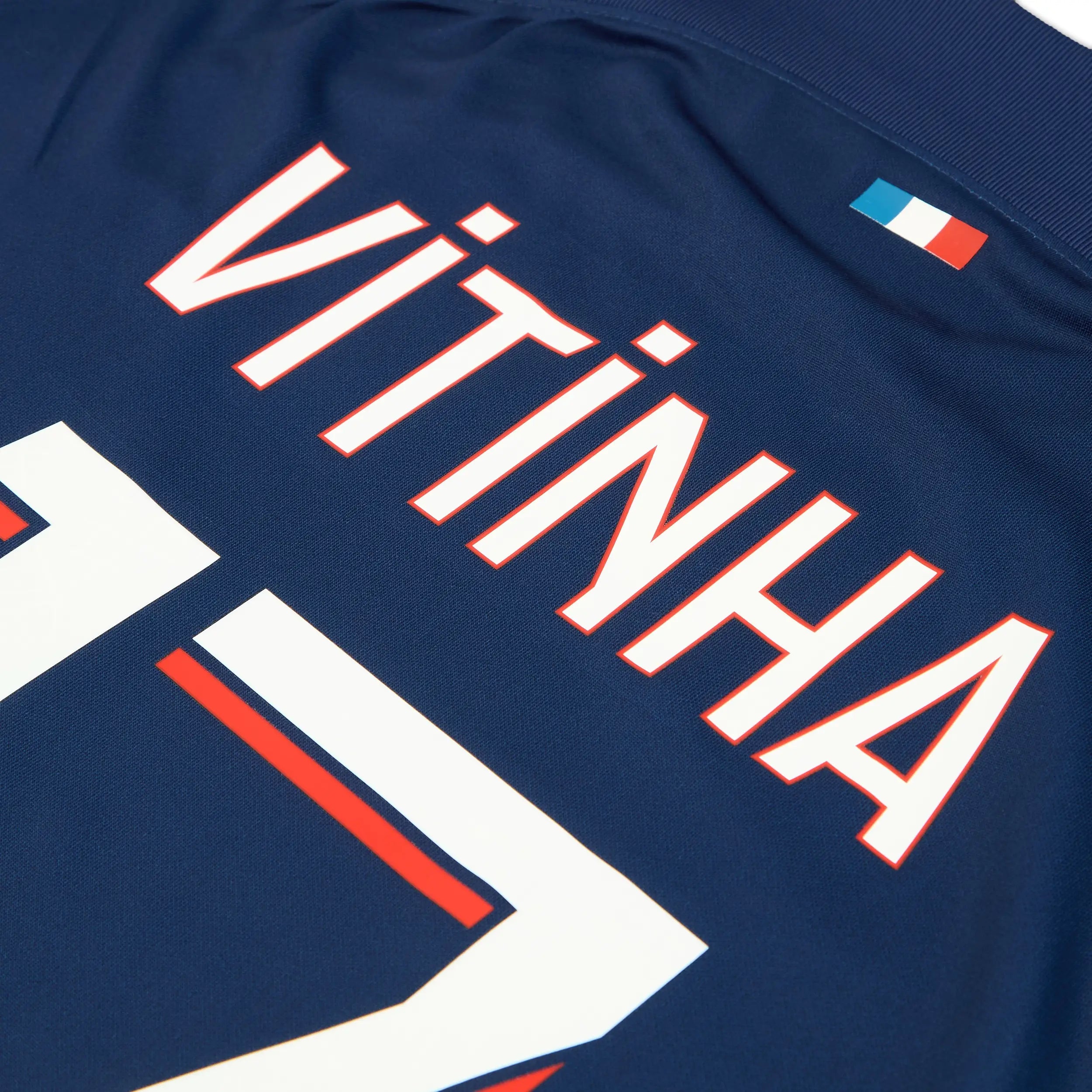 2023-24 Paris Saint-Germain Hjemme drakt Vitinha #17