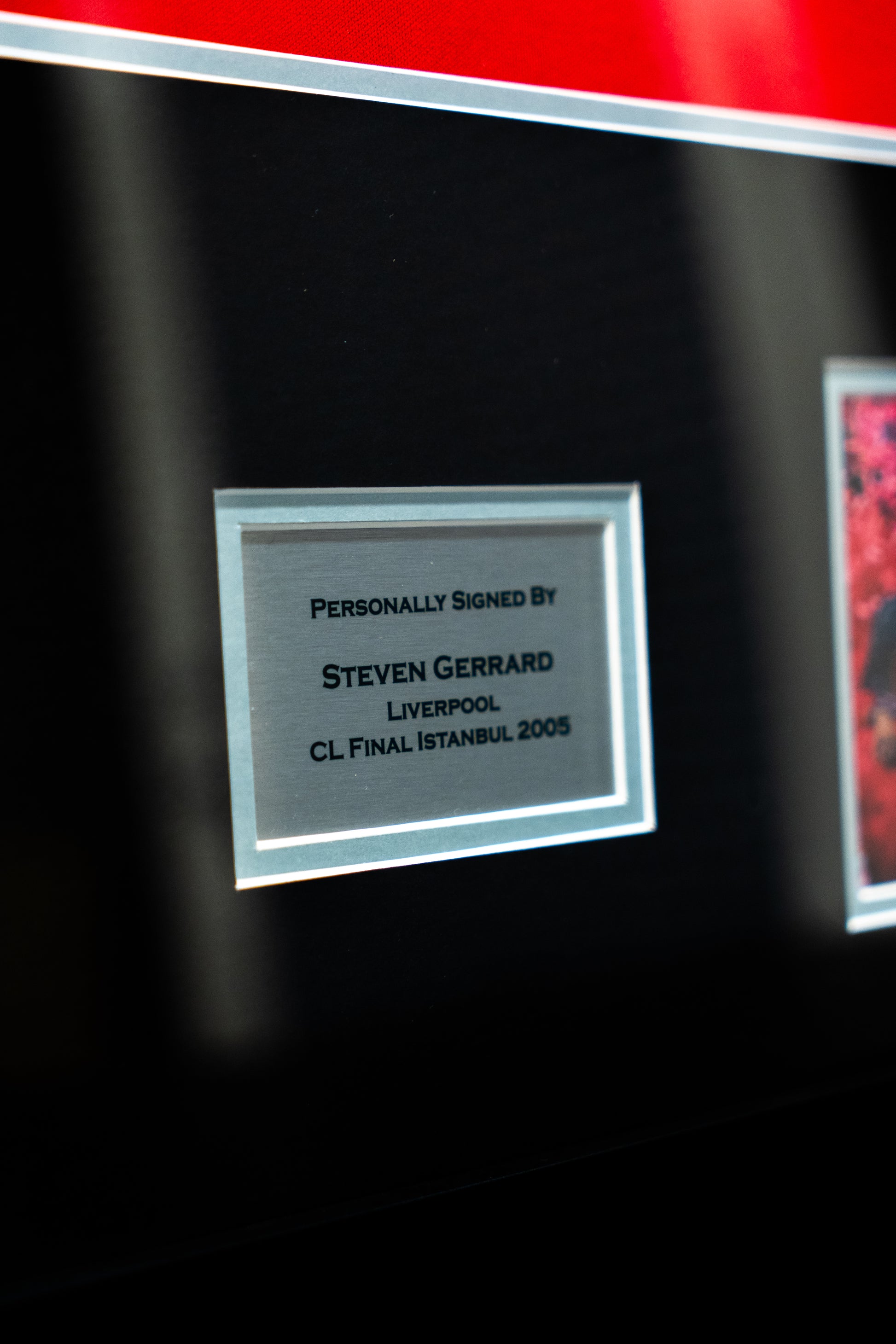 Signert Steven Gerrard Liverpool drakt - CL Finale Instanbul 2005