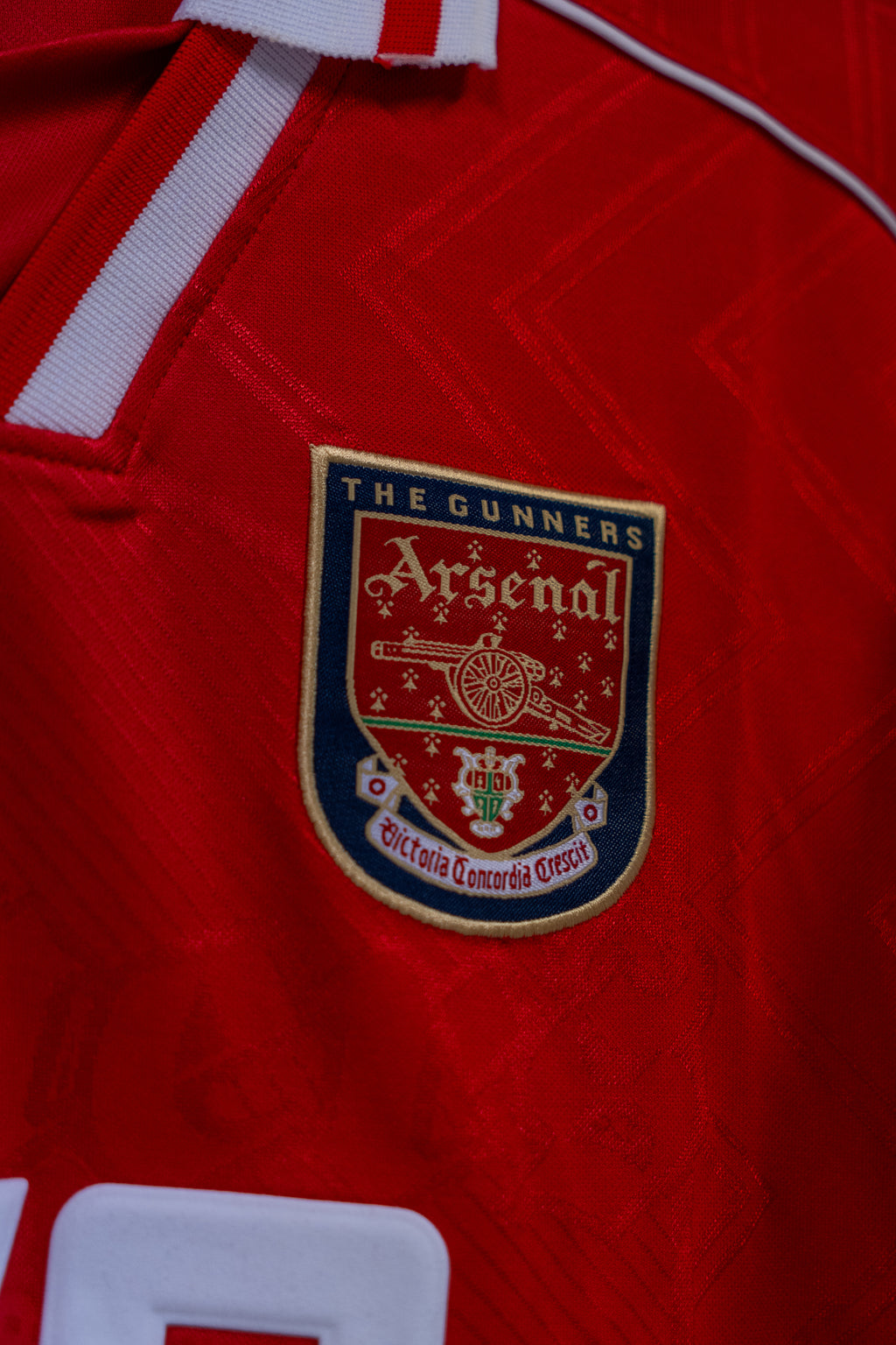 Signert Patrick Vieira Arsenal hjemmedrakt 96/98