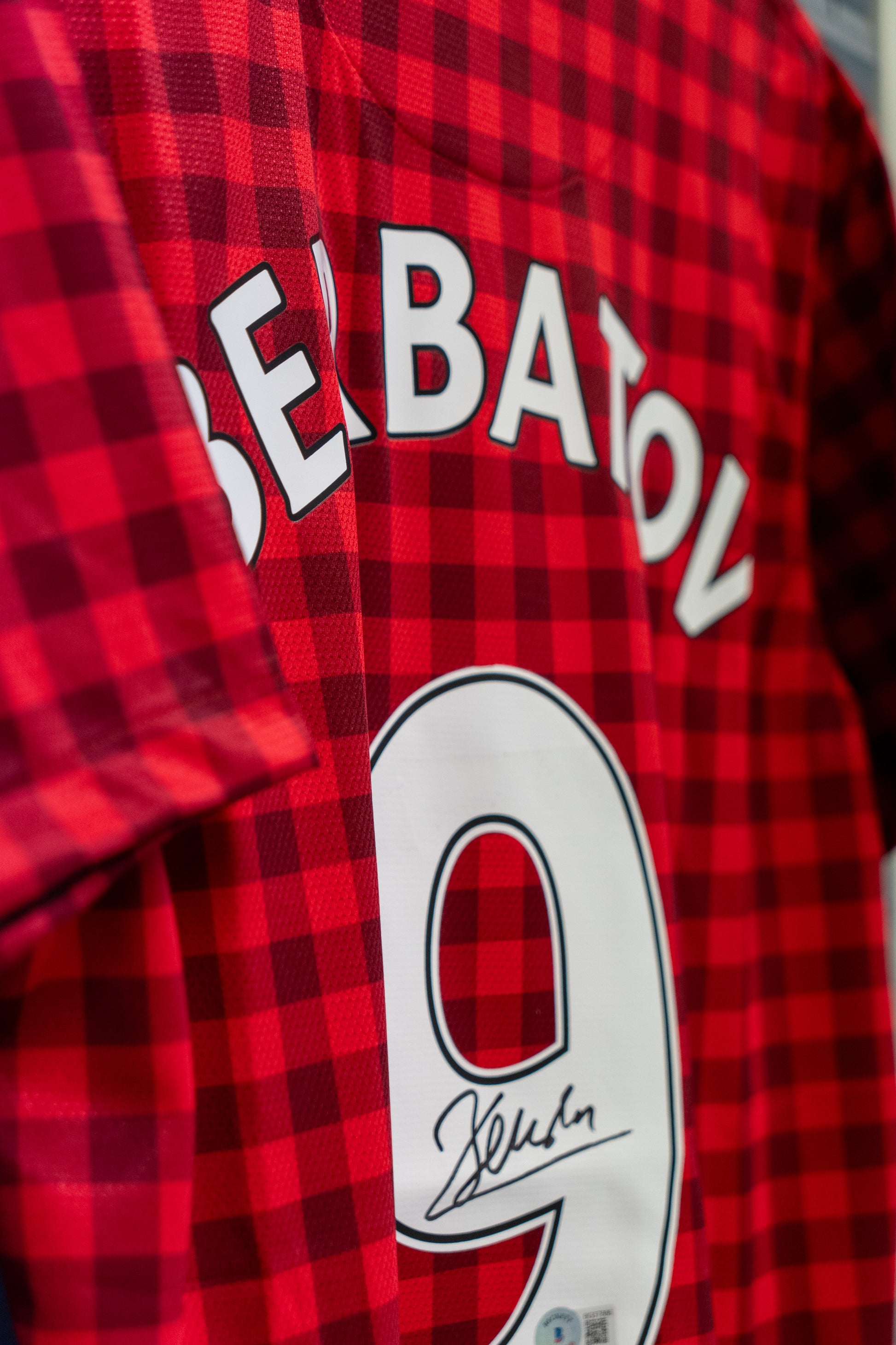 Signert Berbatov Manchester United drakt