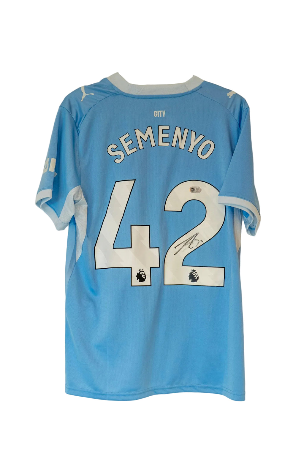 Antoine Semenyo Signert Manchester City hjemmedrakt 25/26