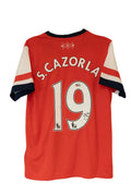 Santi Cazorla Signert Arsenal hjemmedrakt 12/14