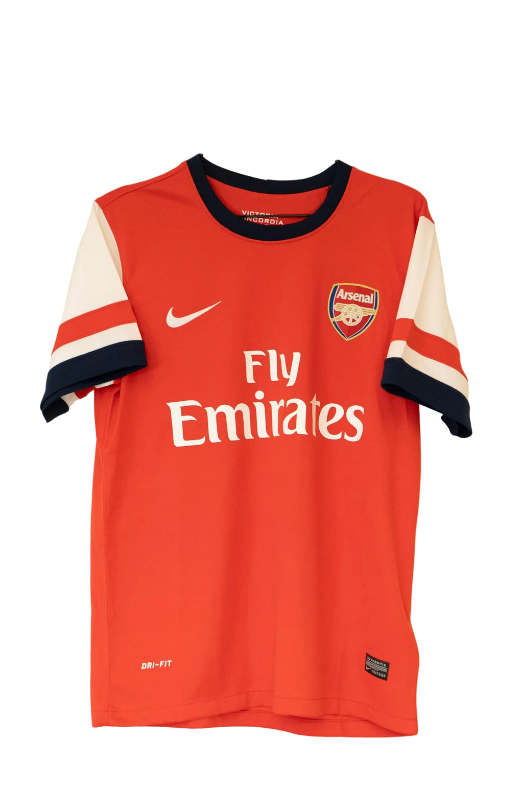 Santi Cazorla Signert Arsenal hjemmedrakt 12/14