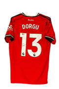 Patrick Dorgu Signert Manchester United hjemmedrakt 25/26