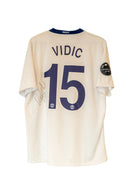 Nemanja Vidic Signert Manchester United bortedrakt 2009