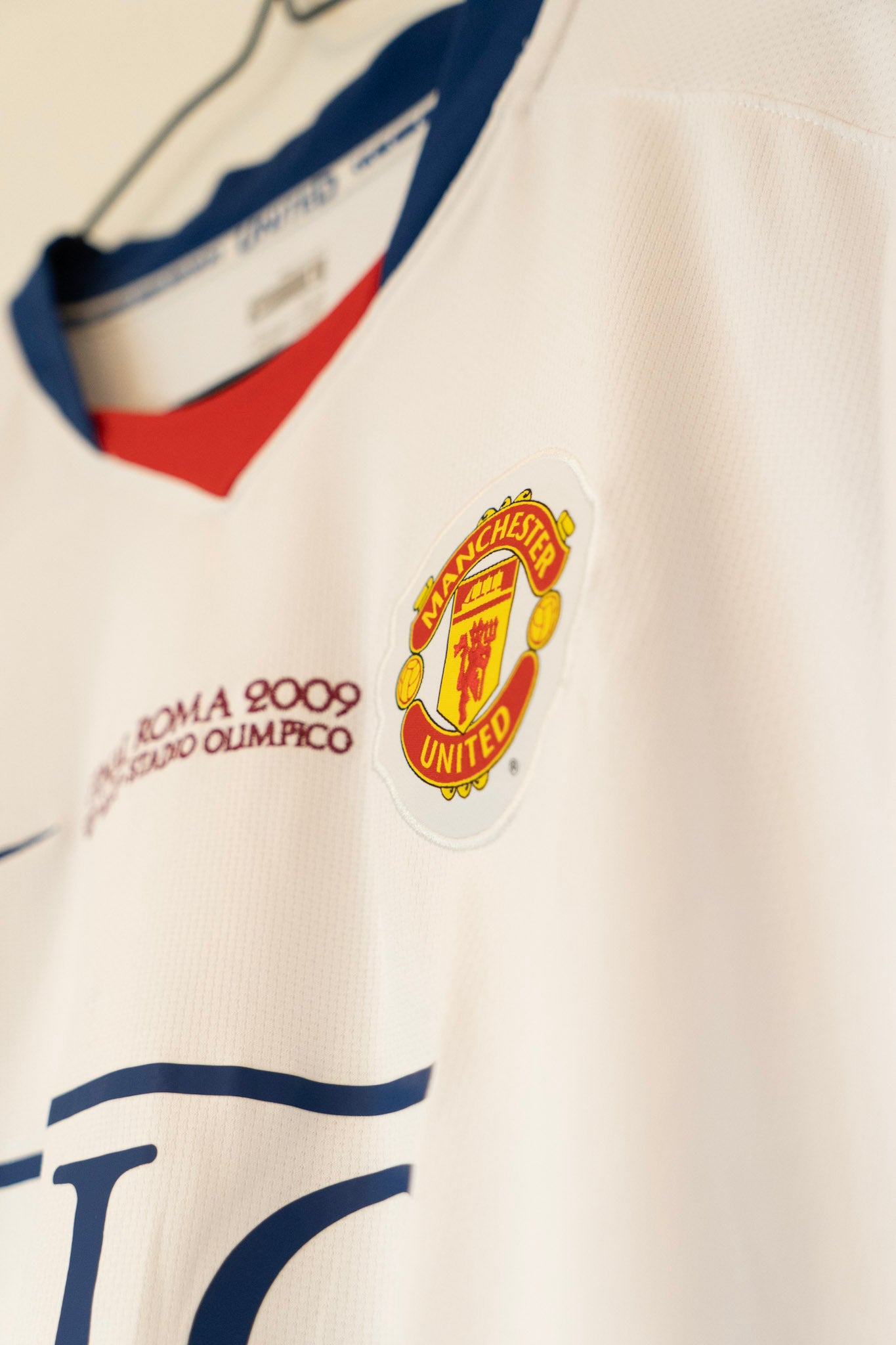 Nemanja Vidic Signert Manchester United bortedrakt 2009