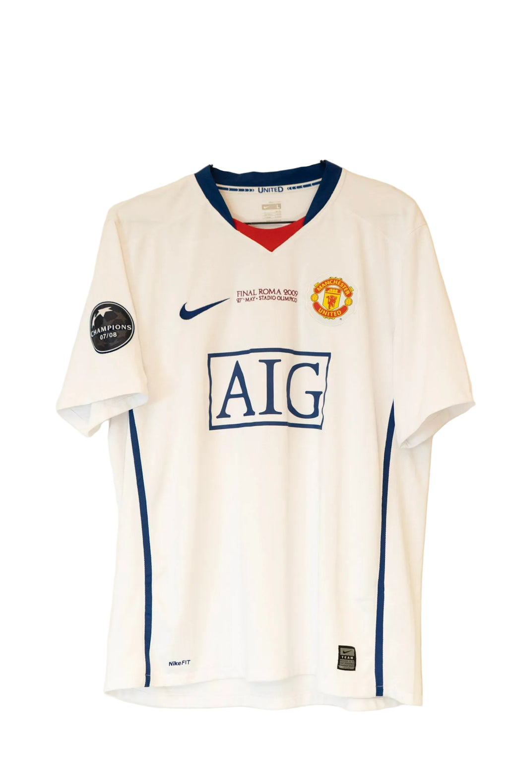 Nemanja Vidic Signert Manchester United bortedrakt 2009