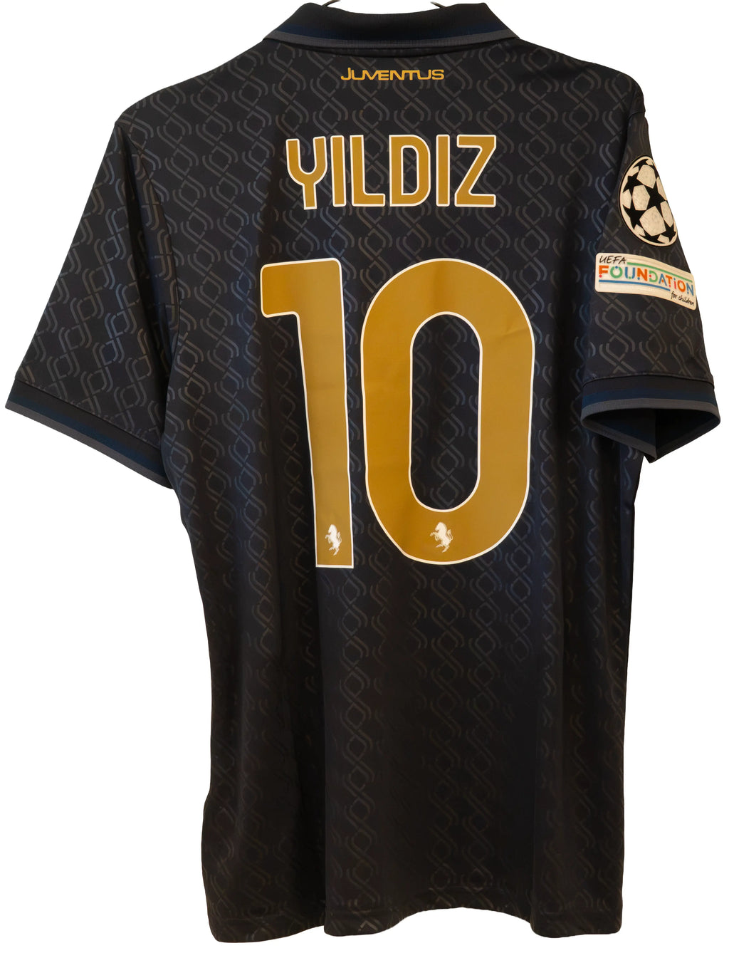 2024-25 Juventus Tredje drakt CL patch Yildiz #10