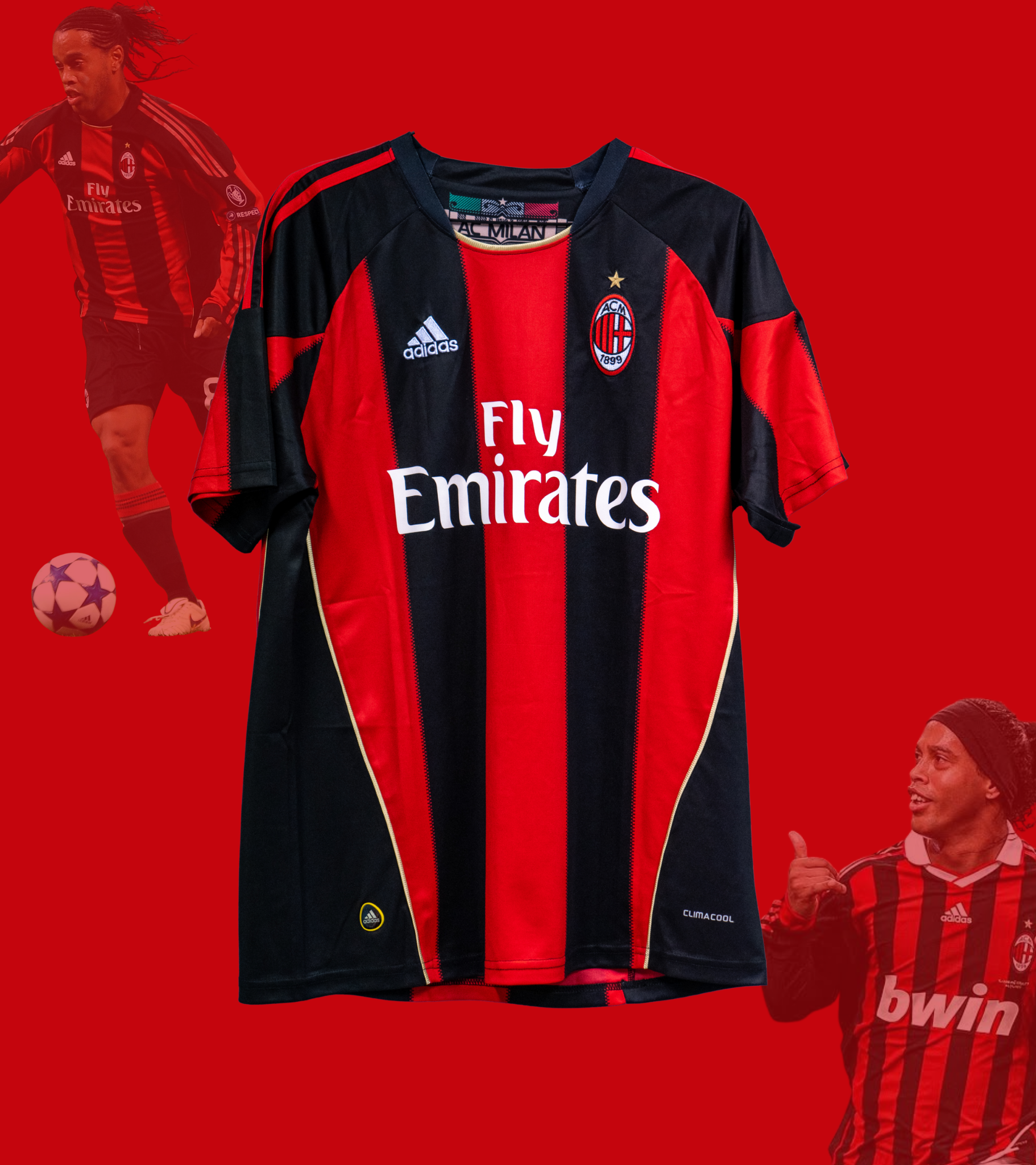 Signert Ronaldinho Milan hjemme 2010/11