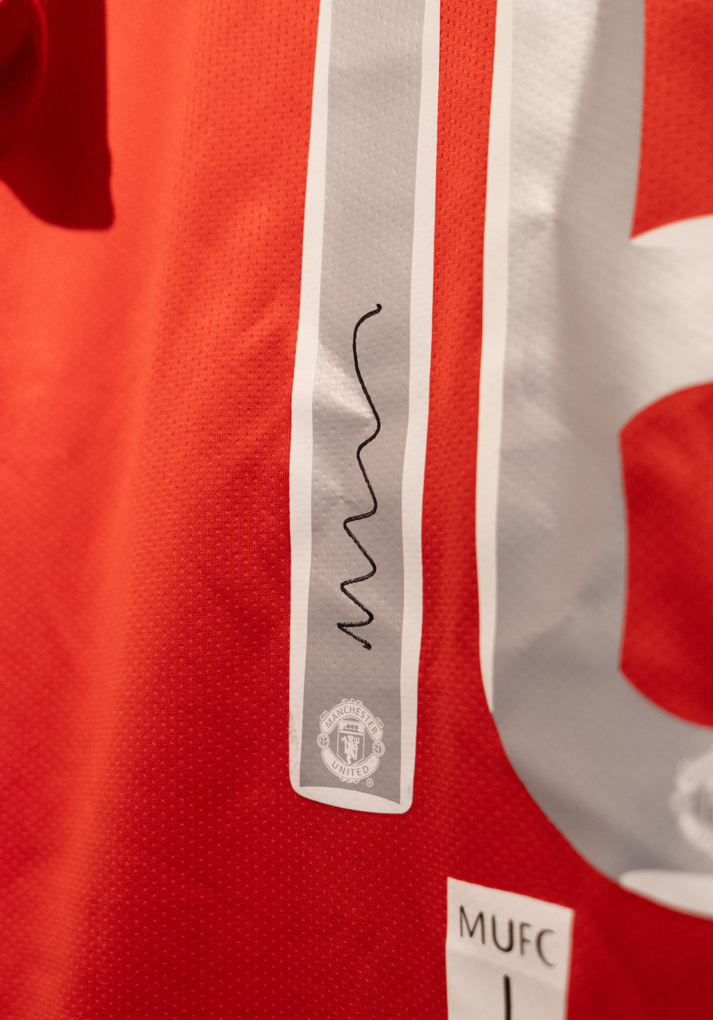 Michael Carrick Signert Manchester United drakt