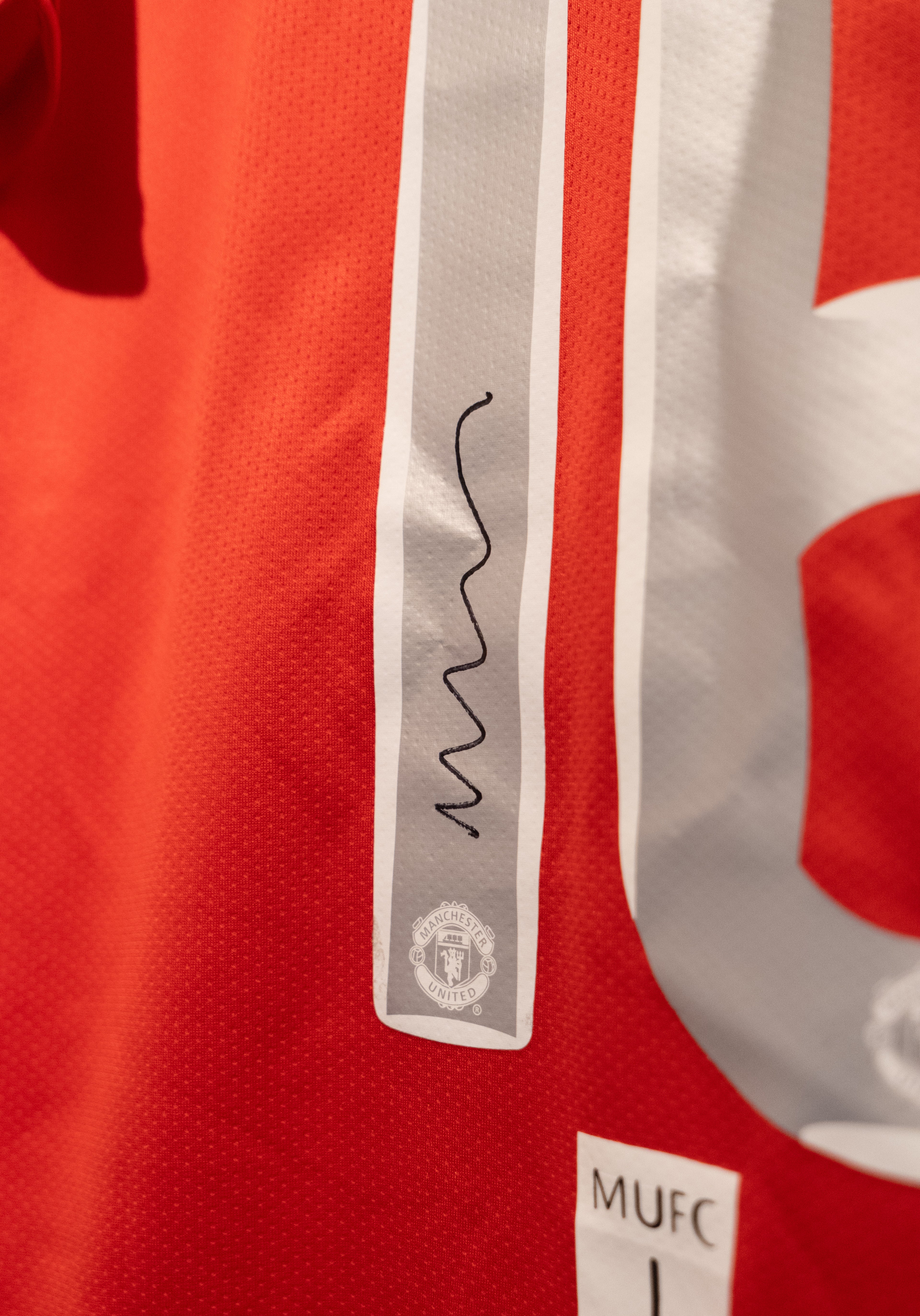 Michael Carrick Signert Manchester United drakt