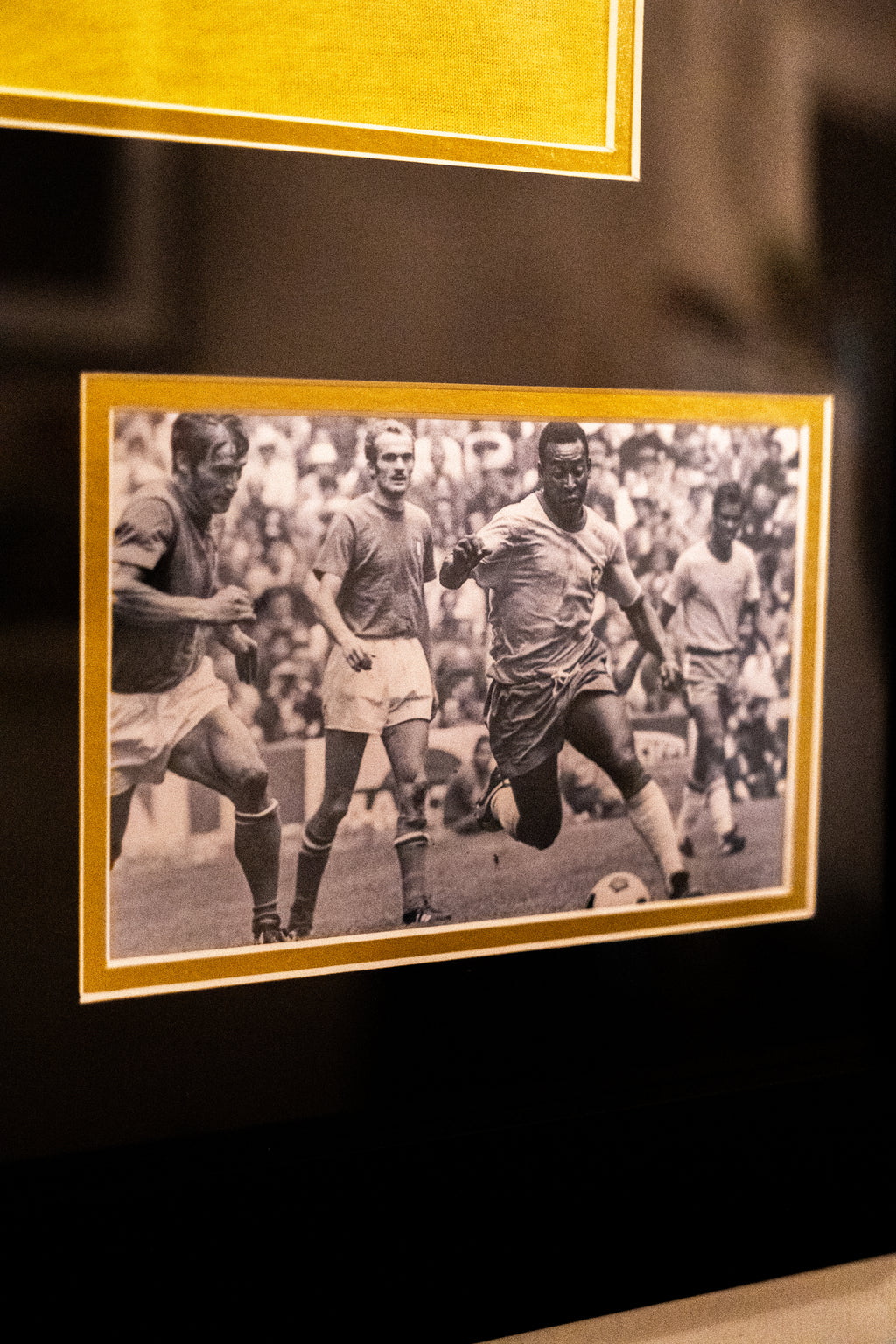 Pele Signert Brasil drakt