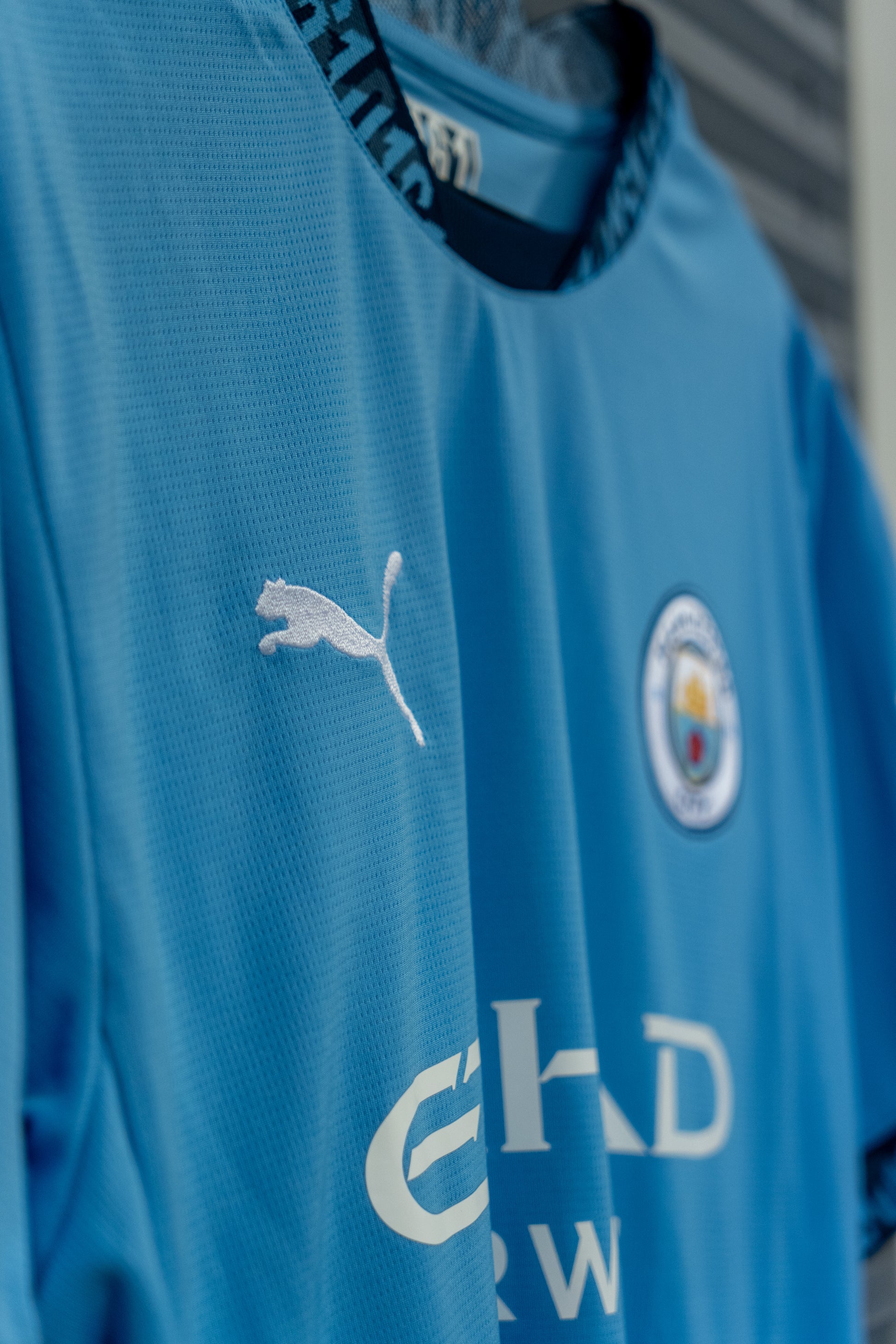 Signert Erling Braut Haaland Manchester City drakt