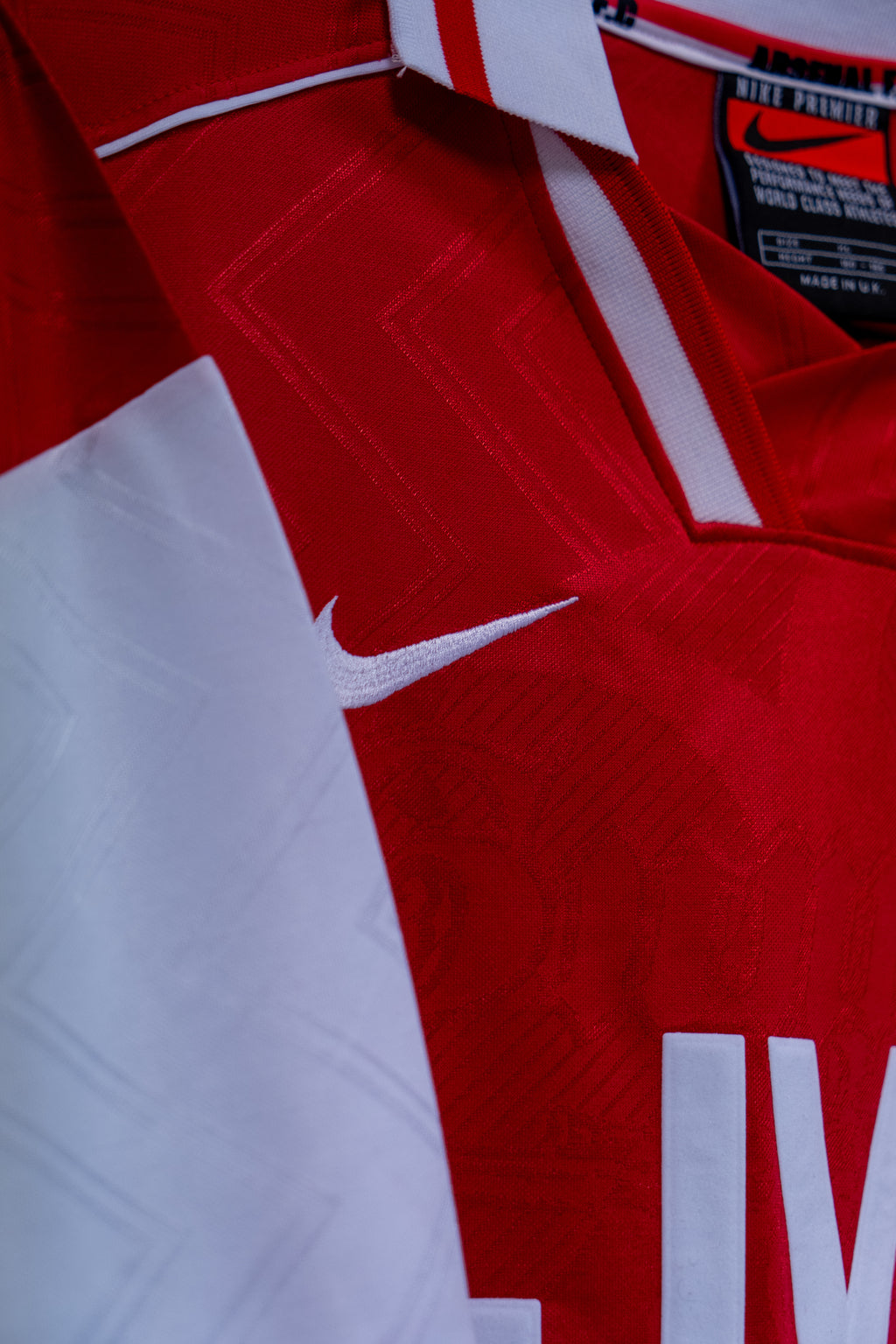 Signert Patrick Vieira Arsenal hjemmedrakt 96/98