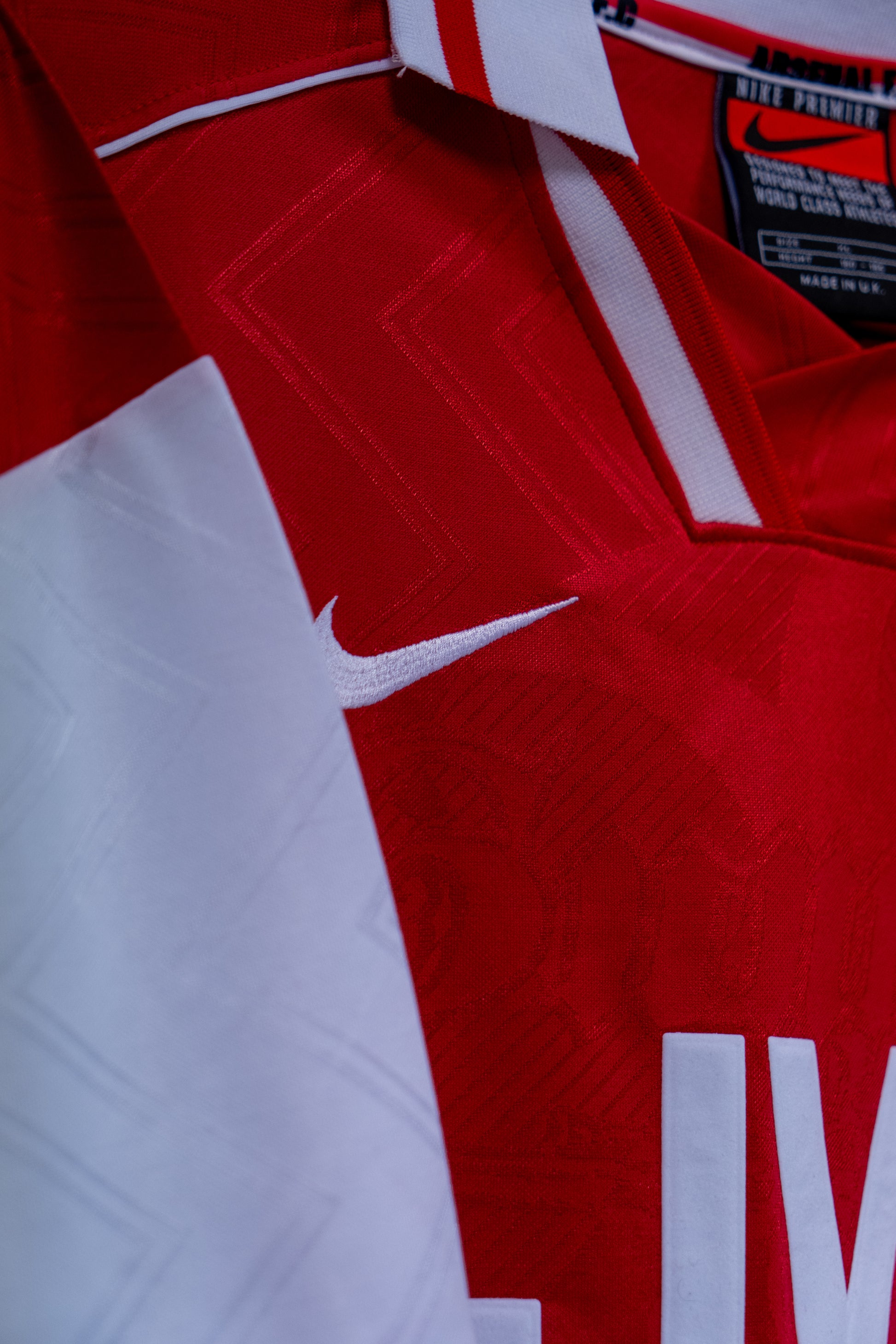 Signert Patrick Vieira Arsenal hjemmedrakt 96/98