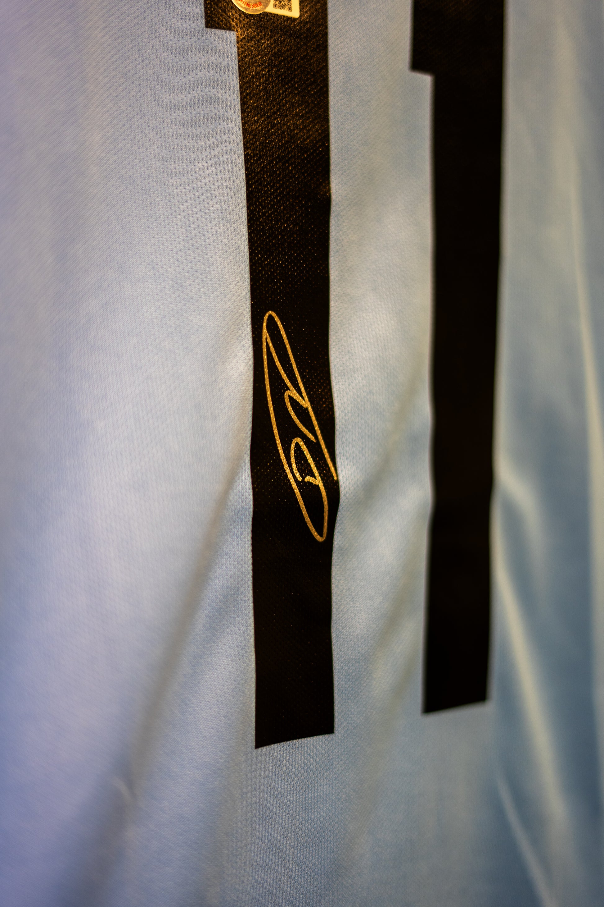 Signert Darwin Nunez Uruguay drakt