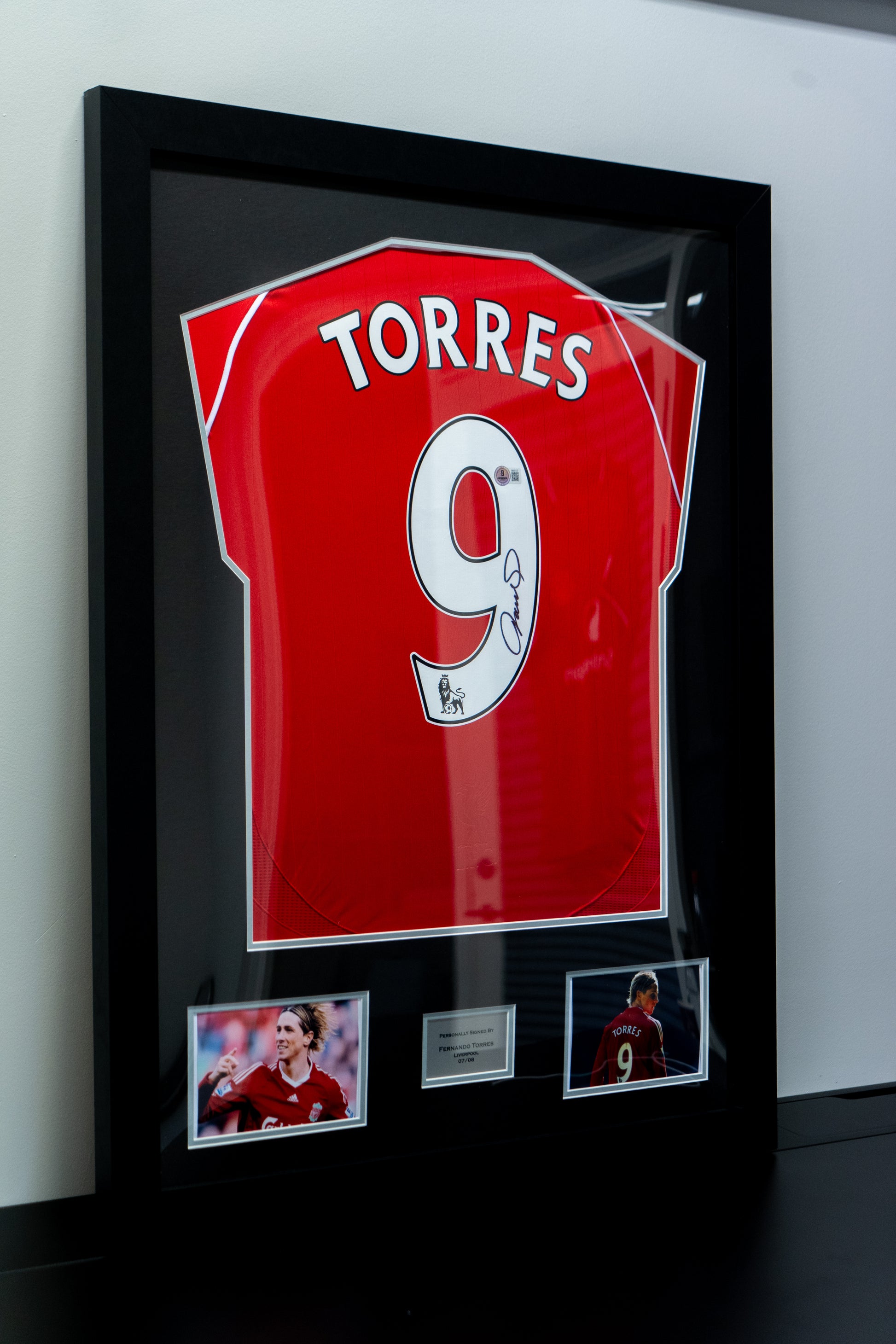 Signert Fernando Torres Liverpool Drakt