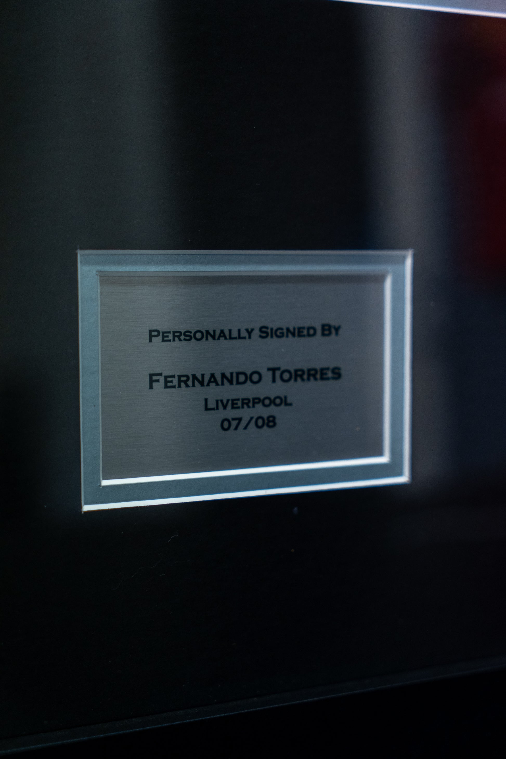 Signert Fernando Torres Liverpool Drakt