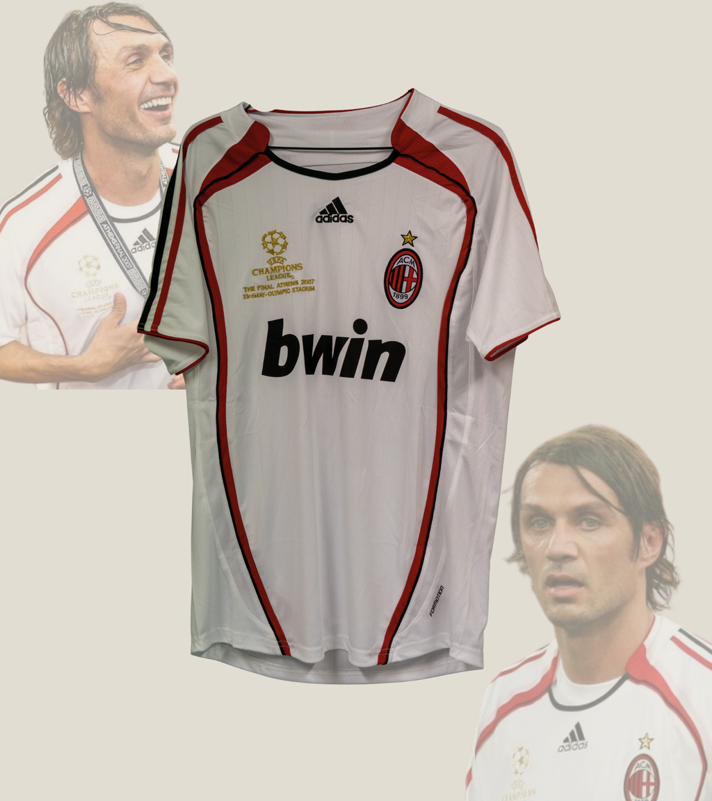Paolo Maldini Signert AC Milan drakt - CL Finale 2007