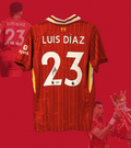 Luis Diaz Signert Liverpool hjemmedrakt #23