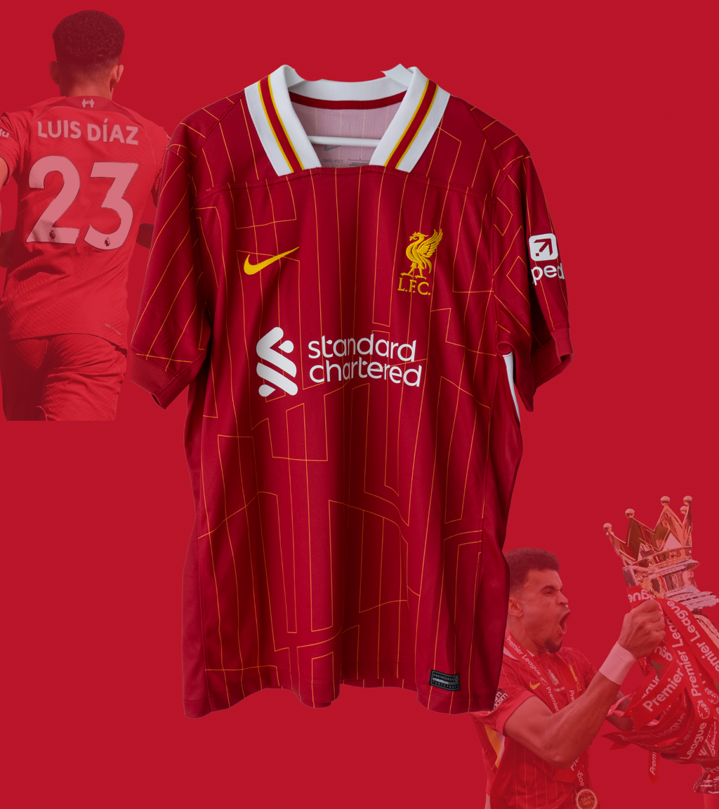 Luis Diaz Signert Liverpool hjemmedrakt #23
