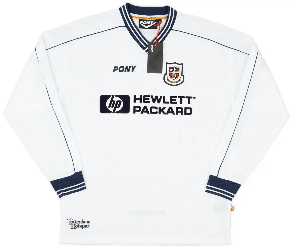 1997-99 Tottenham Pony Reissue Home L/S