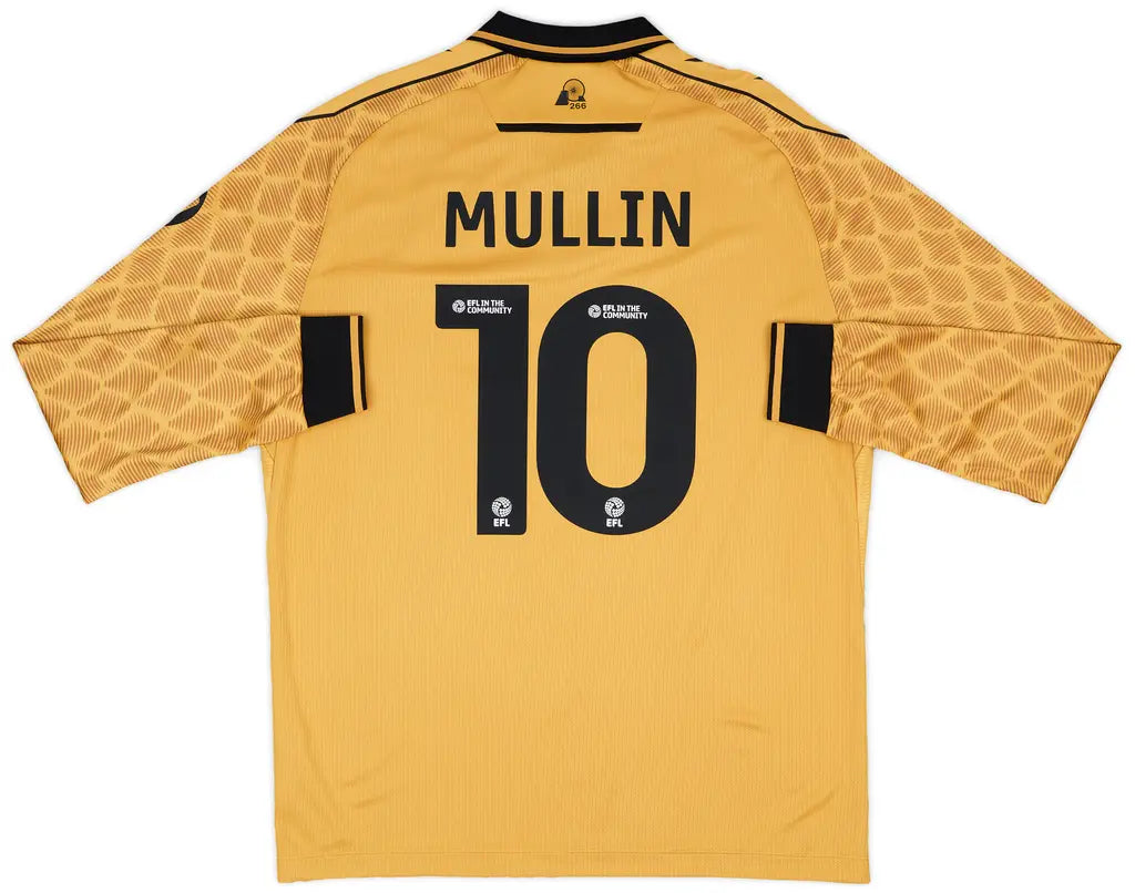 2024-25 Wrexham Tredje L/S Shirt Mullin #10
