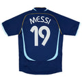 2006 Argentina adidas Reissue Borte drakt Messi #19