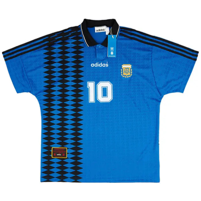 1994 Argentina adidas Originals Reissue Borte drakt #10 (Maradona)