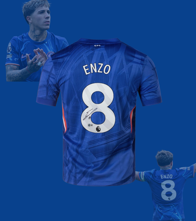 Enzo Fernandez Signert Chelsea Drakt