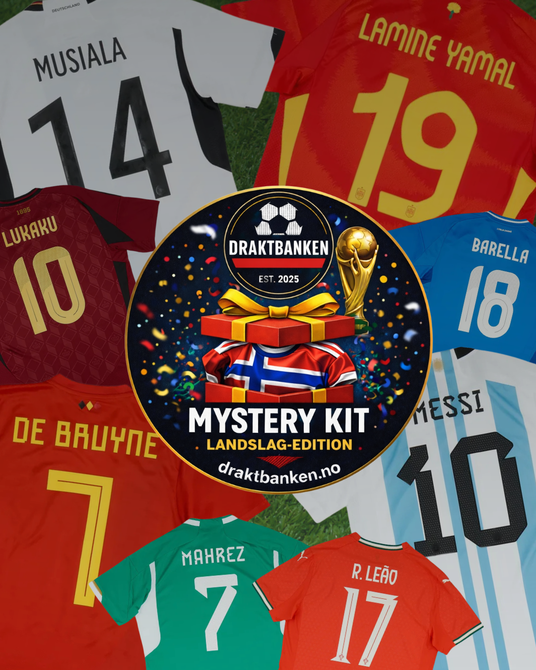 Mysterykit Landslags-edition med trykk