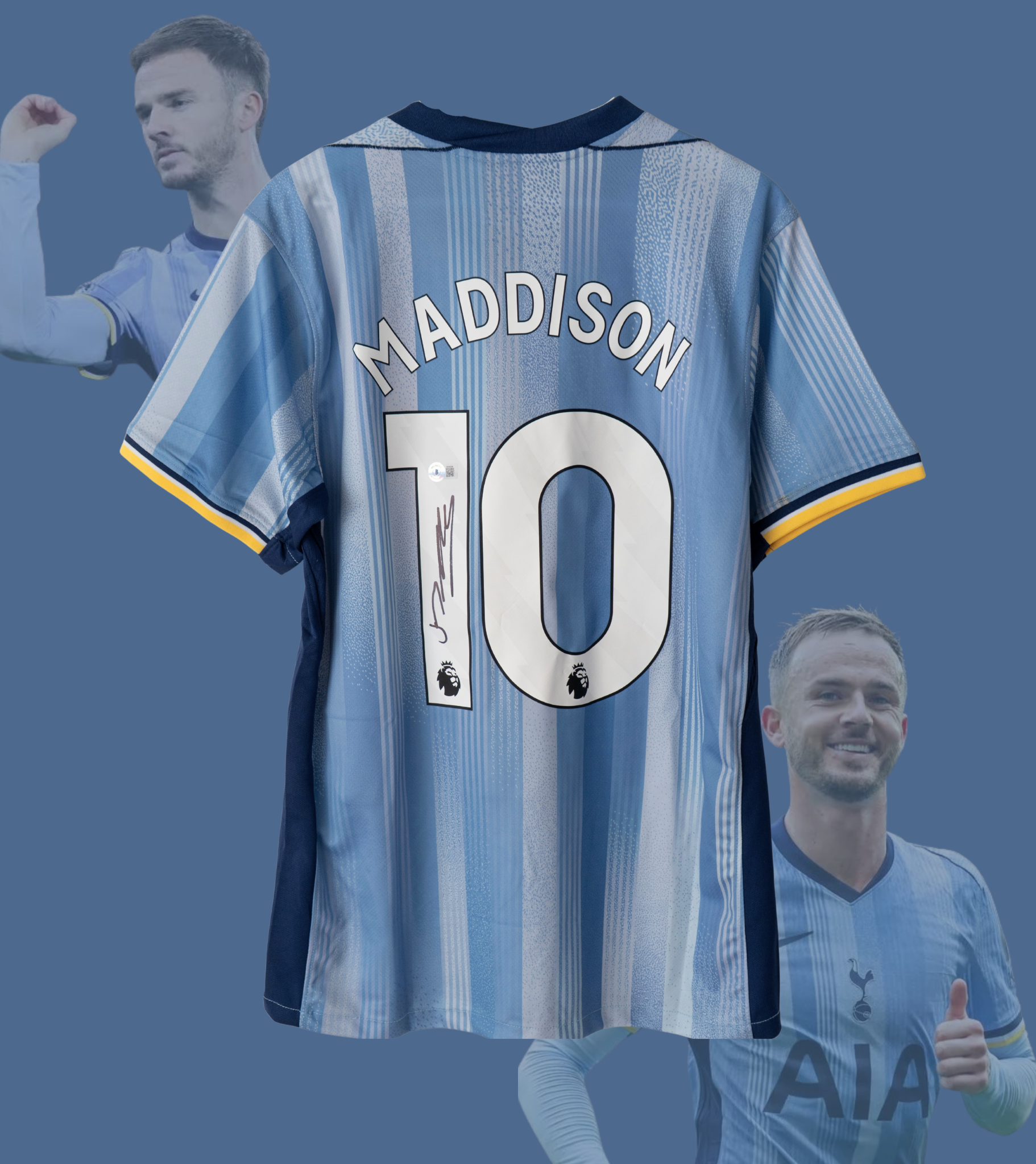 Signert James Maddison Tottenham Drakt