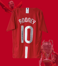 Wayne Rooney Signert  Manchester United Drakt 2008