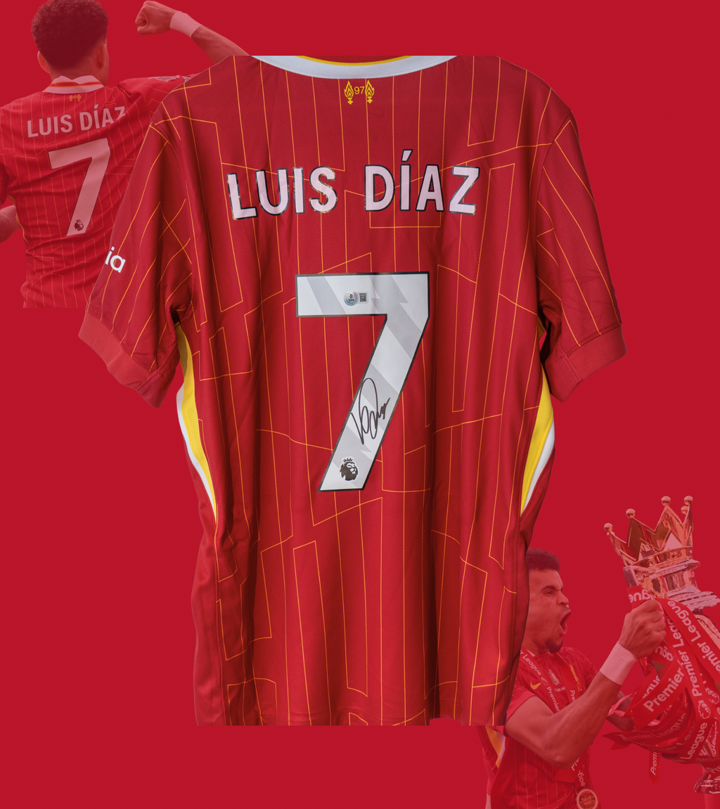 Luis Diaz Signert Liverpool hjemmedrakt