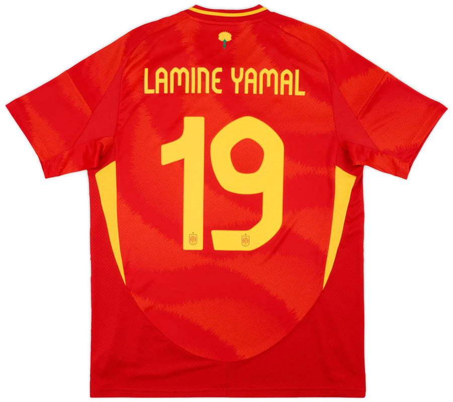 2024-25 Spain Hjemmedrakt Lamine Yamal #19